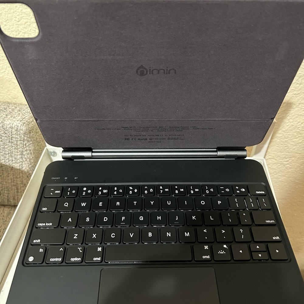 iMin Black Keyboard Case